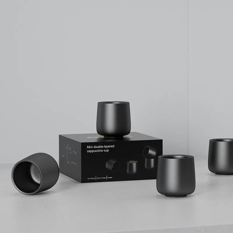 Vaso de Cerámica 150ml Doble Pared