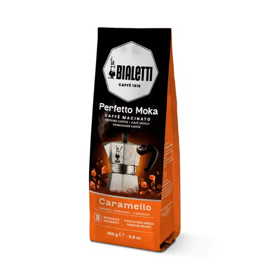 Café Molido Perfetto Moka Caramelo 250grs Bialetti