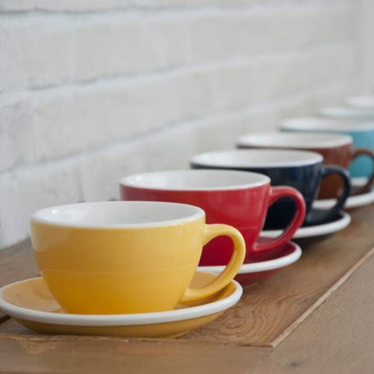 Taza y Plato EGG 300ml Latte Loveramics