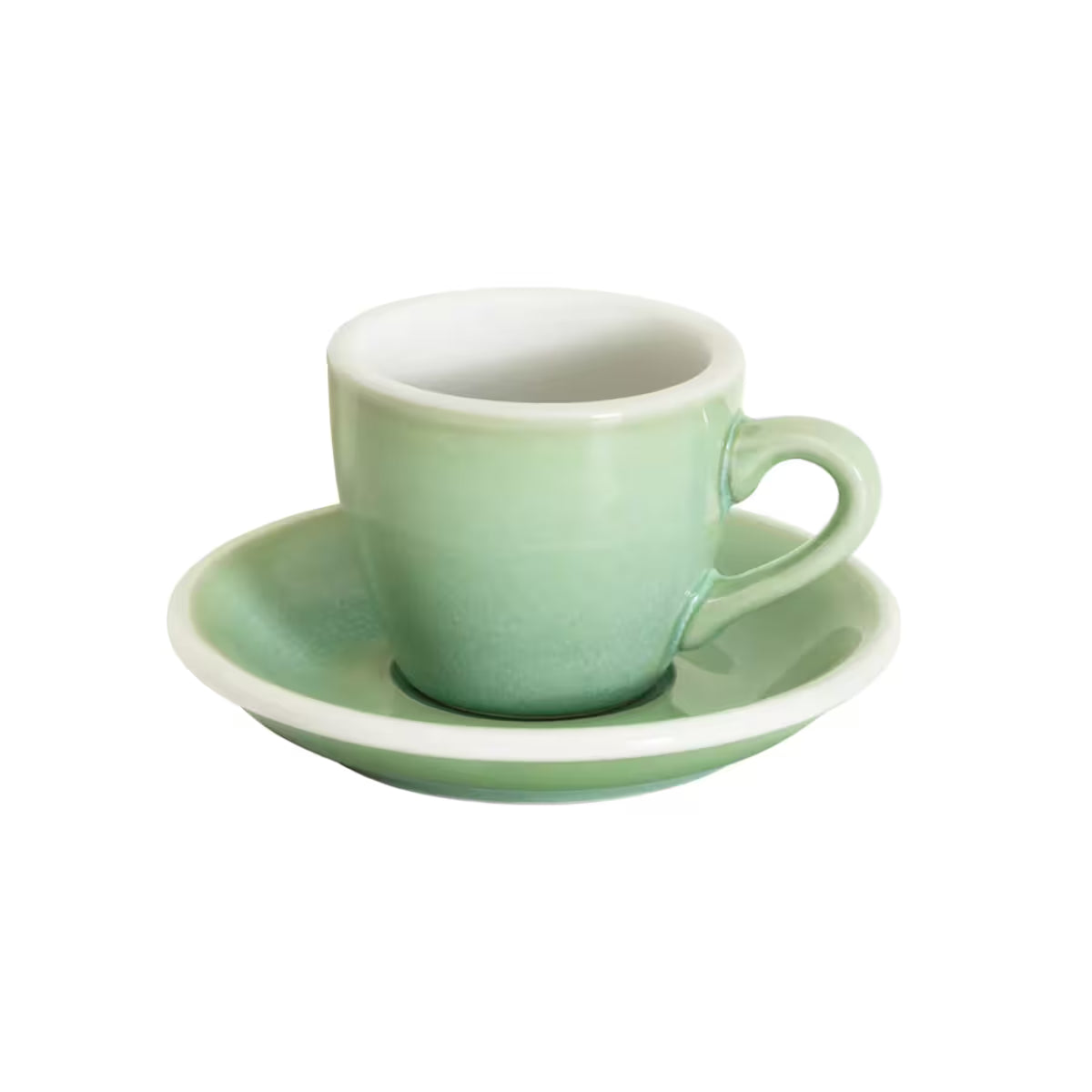 Taza y Plato EGG 80ml Espresso Potters Colours Loveramics