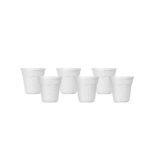 Set 6 Vasos de Cerámica para Espresso Bialetti