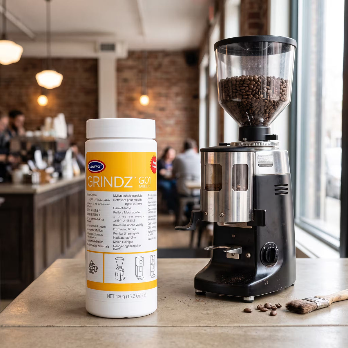 Limpiador de Molinillos Urnex Grindz – 430 grs