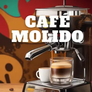 Variedades de café molido y de especialidad con molienda ideal para distintos métodos de extracción.