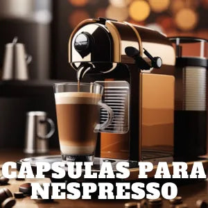 Cápsulas de café compatibles con máquinas Nespresso de distintas intensidades y notas.