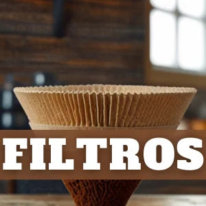 Filtros de papel y acero reutilizables para cafeteras V60, goteo, eléctricas, Chemex y Pour-over.