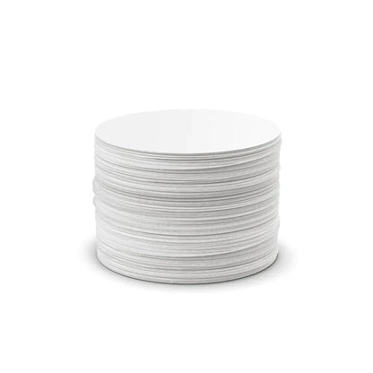 Pila de filtros de papel blancos para Aeropress