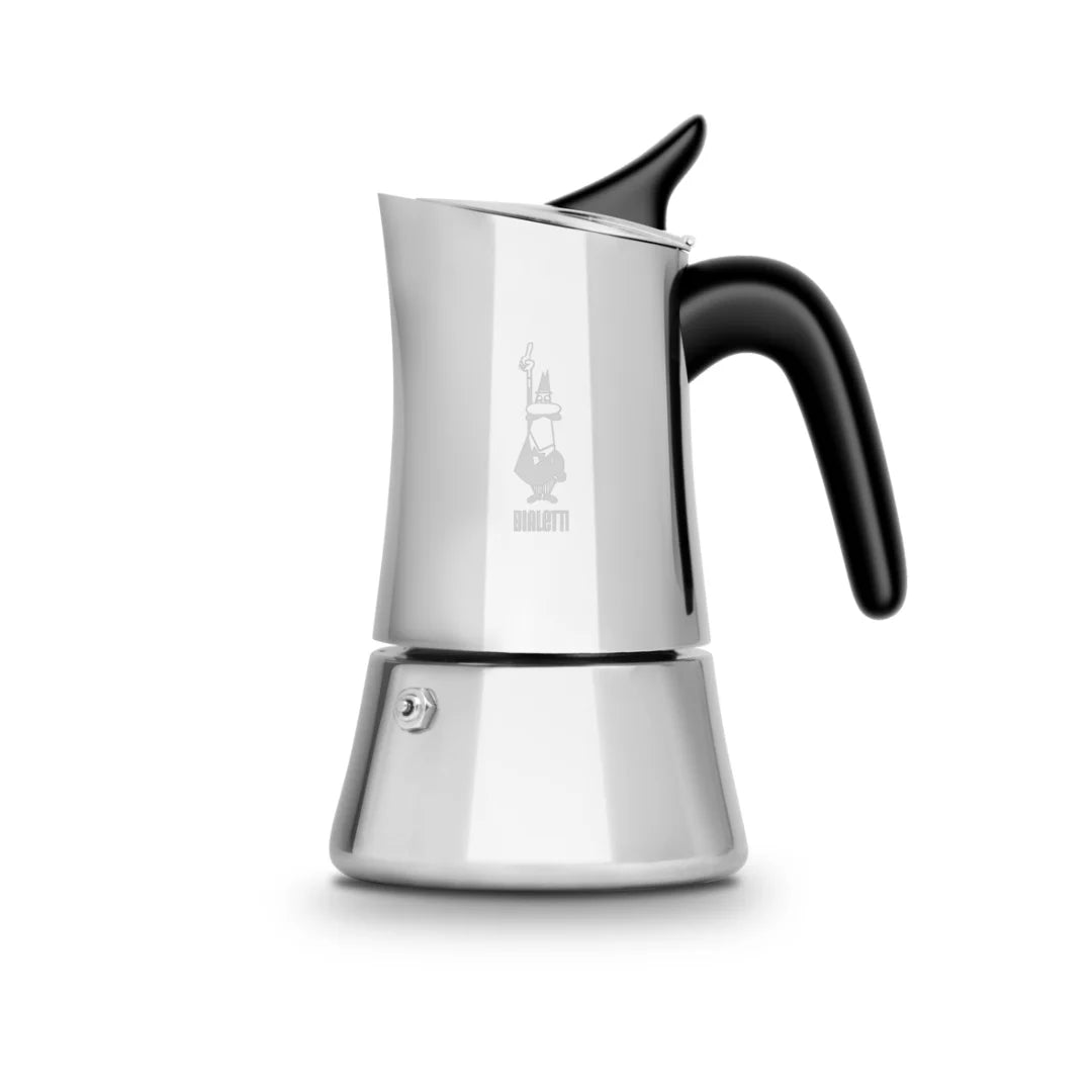 Cafetera Italiana De Acero Moon Exclusive Bialetti