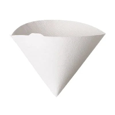 Filtro de papel HARIO V60 cónico, color blanco, forma de cono