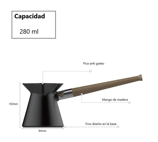 Cafetera Turca de Cerámica