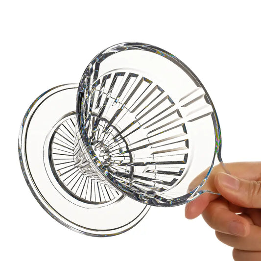 Dripper Crystal Eye Turbo Timemore Transparente