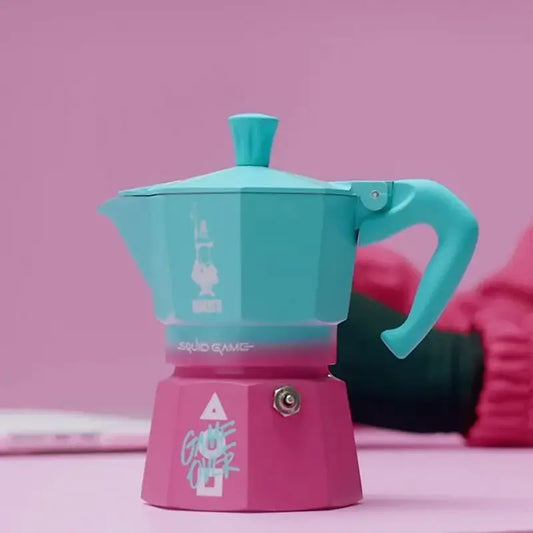 Cafetera Italiana Moka Express Squid Game