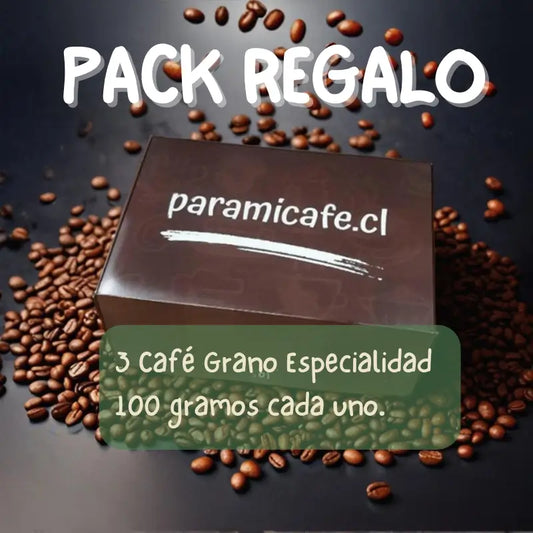 Pack Regalo Degustación Café en Grano Especialidad Paramicafe