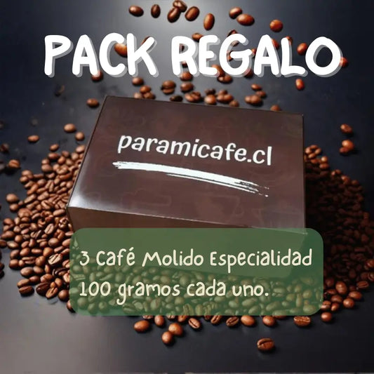 Pack Regalo Degustación Café Molido Especialidad Paramicafe