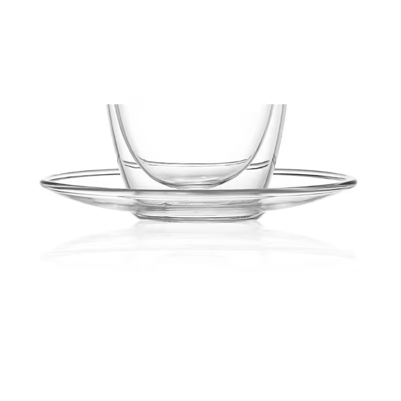 Plato de Vidrio para Vasos de Doble Pared