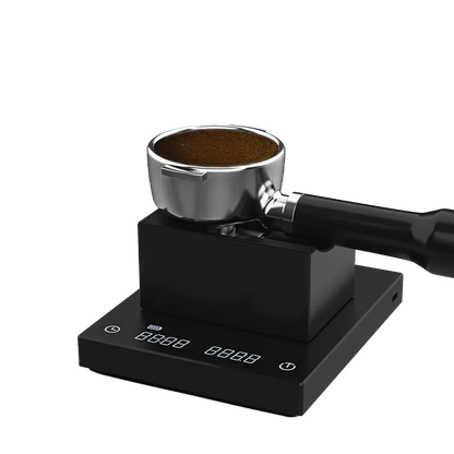 Soporte portafiltro Timemore negro con portafiltro y mando metálico lateral