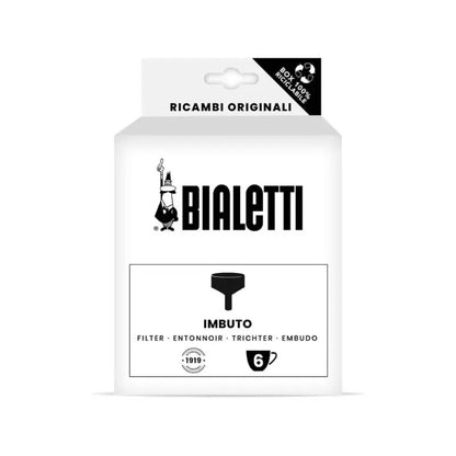 Caja repuesto embudo Bialetti, para moka de 6 tazas