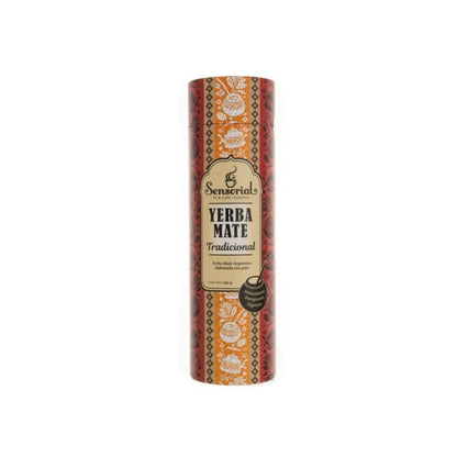 Tarro de yerba mate Sensorial Tradicional, envase cilíndrico, 250 g