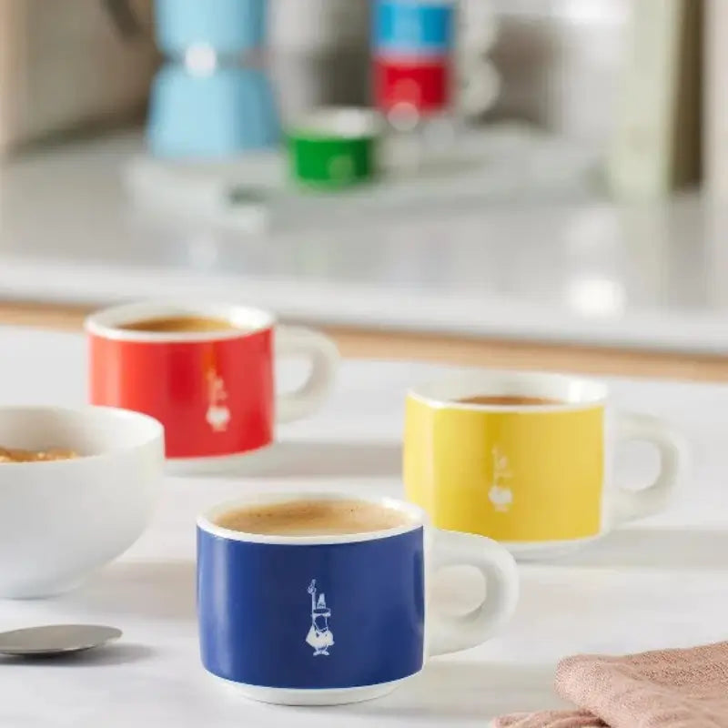 Set 6 Tazas Colores Apilables Bialetti