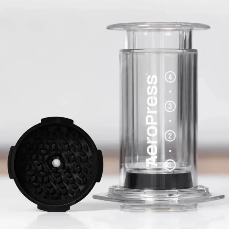 Tapa de Portafiltro con Control de Flujo para Aeropress