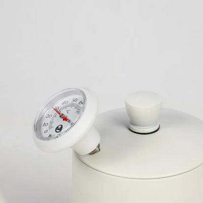 Termómetro analógico Timemore con gancho metálico y carátula transparente