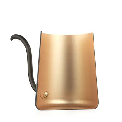 Tetera de cobre de 300 ml para pour over, pico cisne y base cuadrada