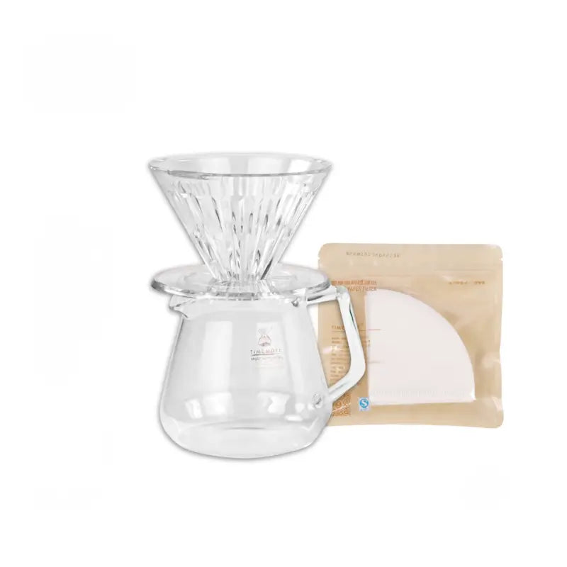 Timemore Crystal Eye Brewer Set PCTG Dripper