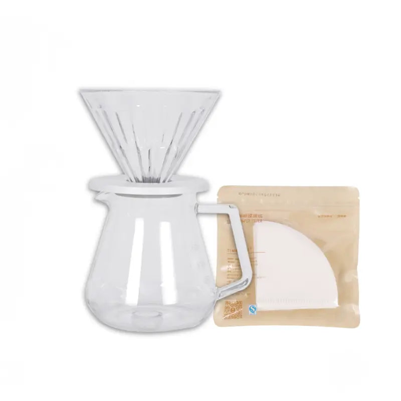 Timemore Crystal Eye Brewer Set PCTG Dripper