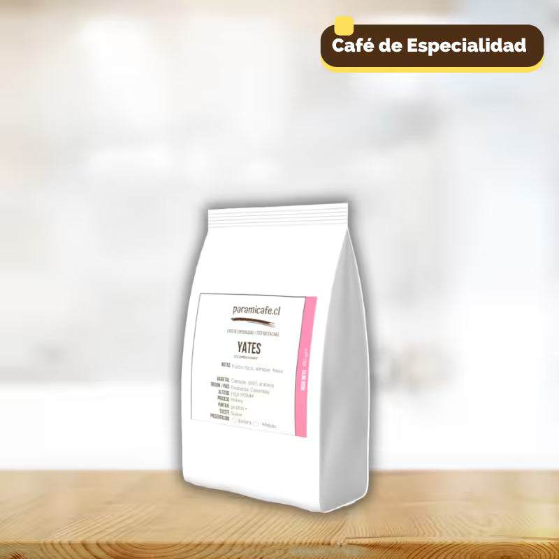 Yates - Colombia Honey Café en Grano 150 grs Paramicafe