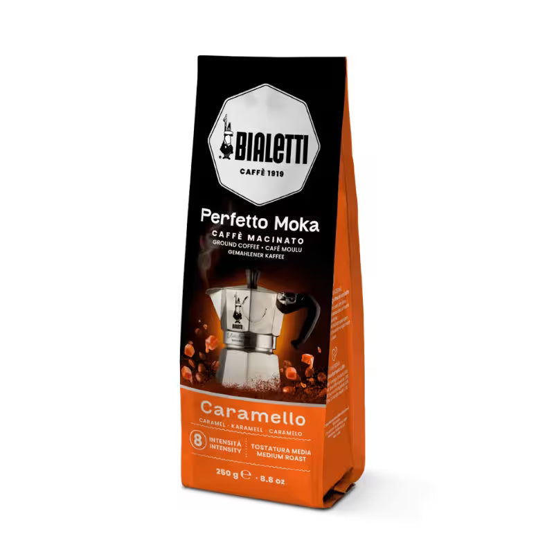 Café Molido Perfetto Moka Caramelo 250grs Bialetti