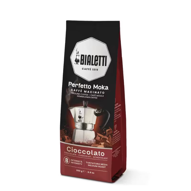 Café Molido Perfetto Moka Chocolate 250grs Bialetti