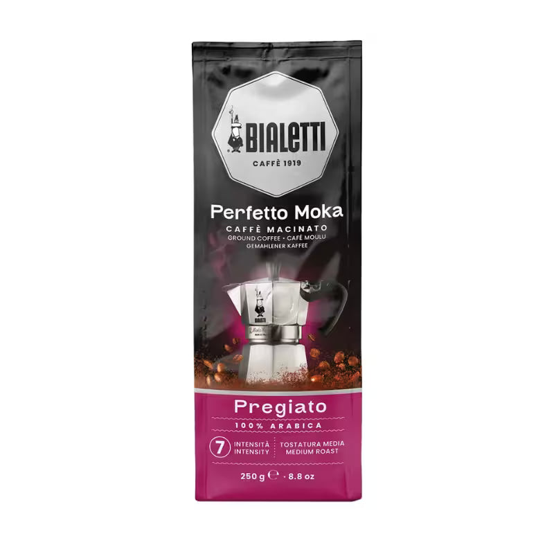 Café Molido Perfetto Moka Pregiato 250grs Bialetti