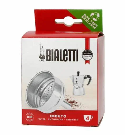 Repuesto Embudo Filtro Moka Bialetti Línea Aluminio