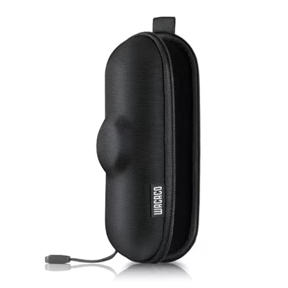 Funda Case M para Nanopresso Wacaco negra con cierre y correa lateral