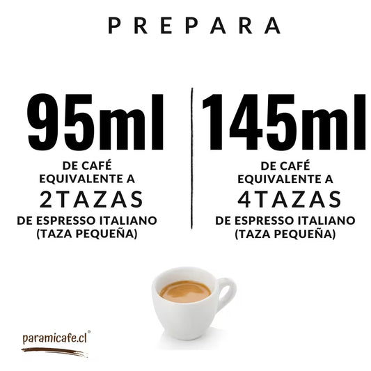 Cafetera Bialetti Kitty: 95 ml (2 tazas) y 145 ml (4 tazas) preparas espresso italiano