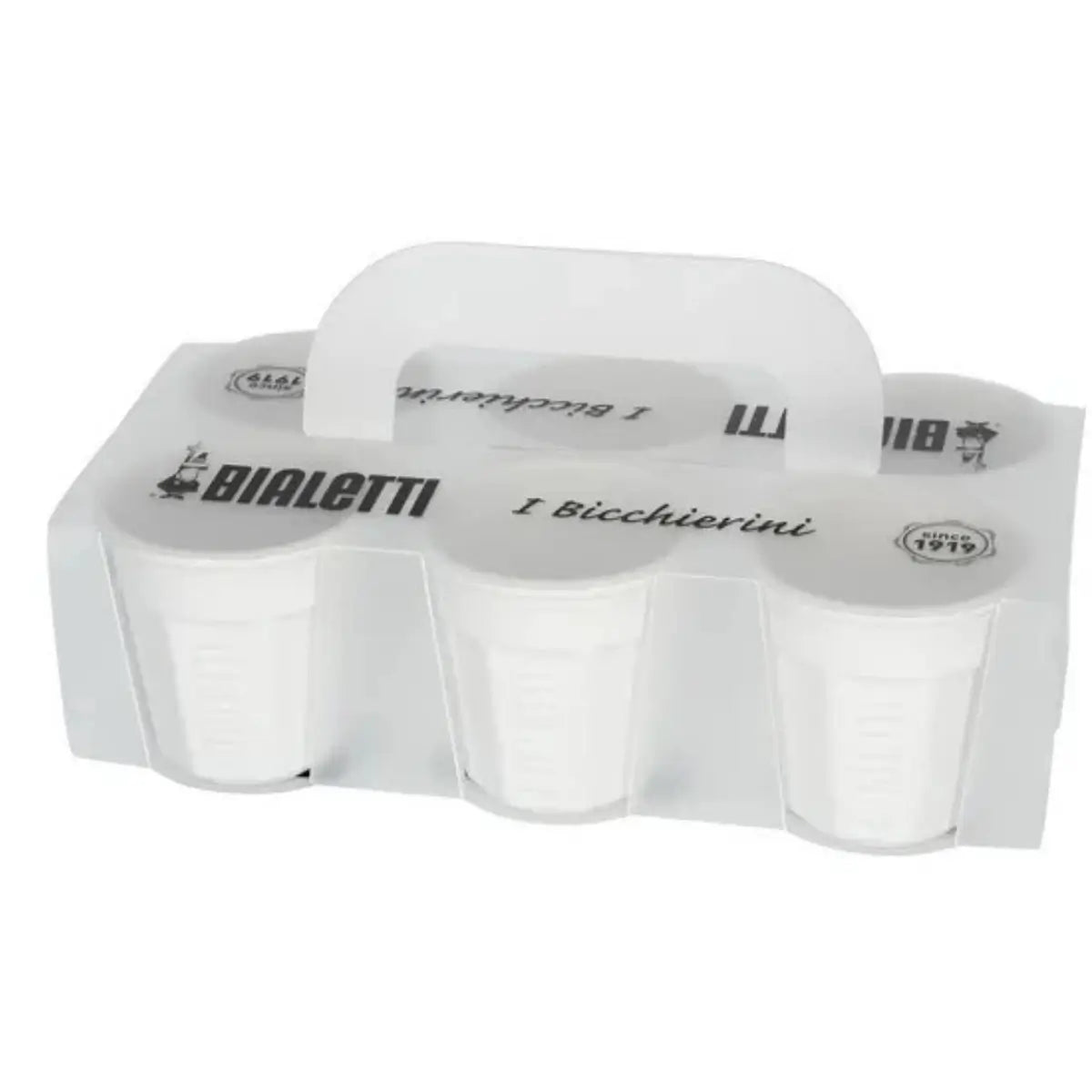 Set 6 Vasos de Cerámica para Espresso Bialetti