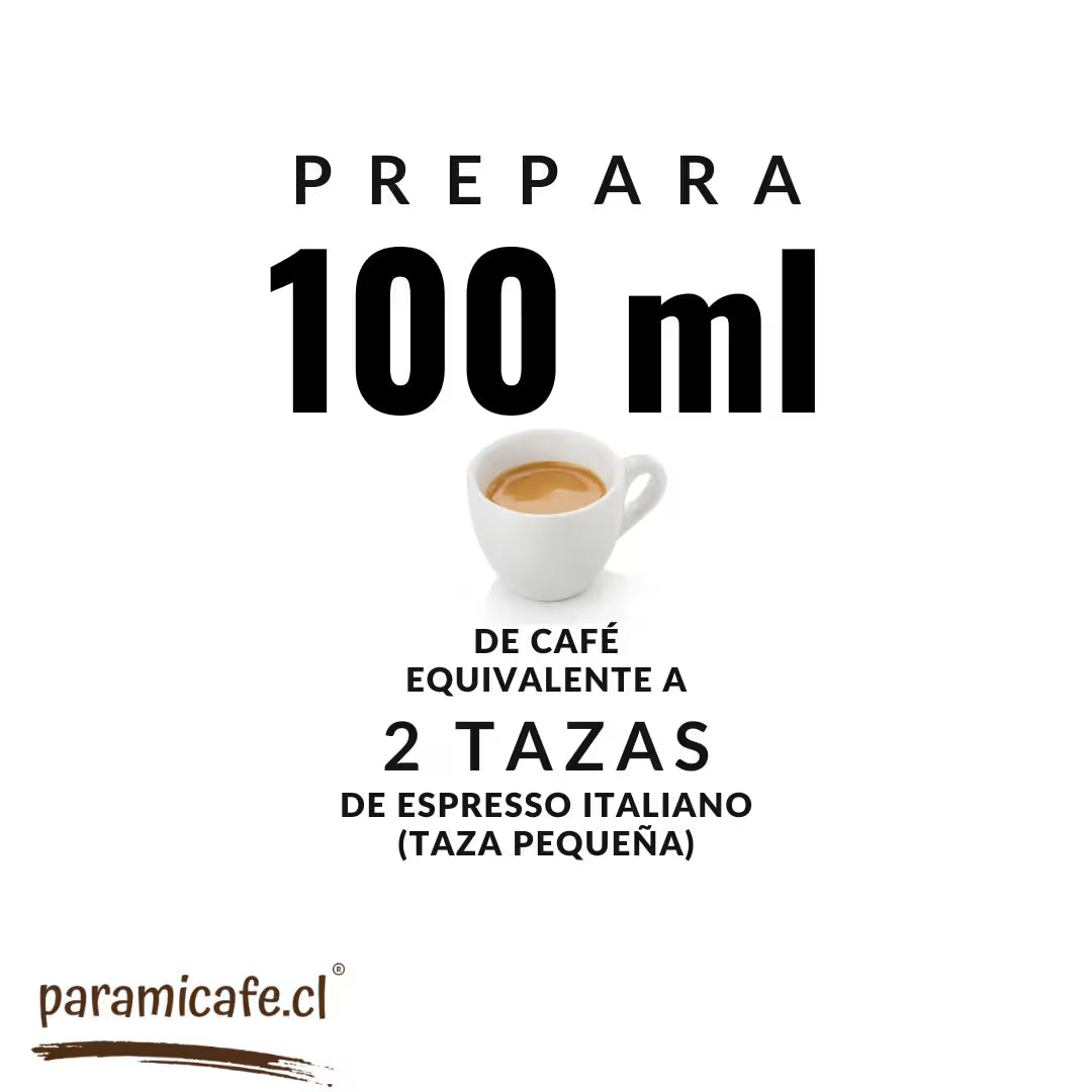 Cafetera Mini Express Inducción con 2 tazas 100ml Bialetti