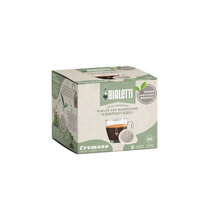 Caja de cápsulas ESE Bialetti Cremosso, 50 unidades