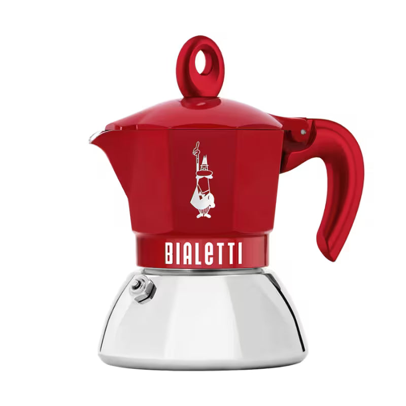 Moka Exclusive Inducción Roja Bialetti