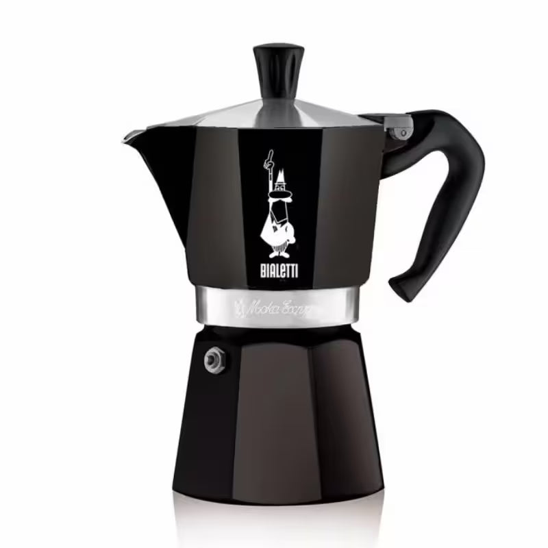 Cafetera Italiana Moka Express Negra Bialetti