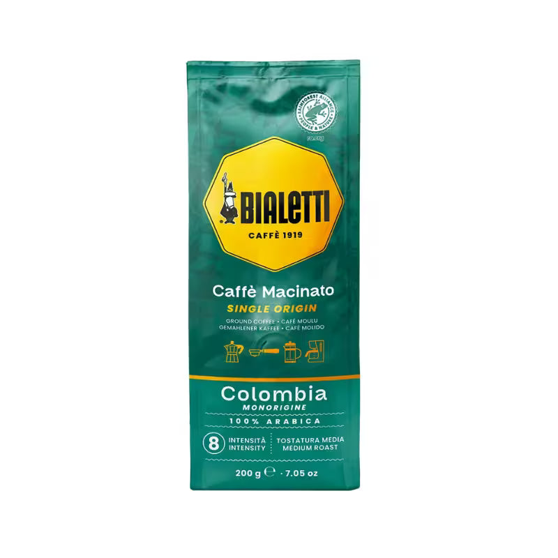 Café Molido Colombia Arábico 200grs Bialetti