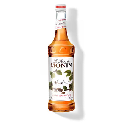 Jarabe para café Monin Avellana, botella de 750 ml