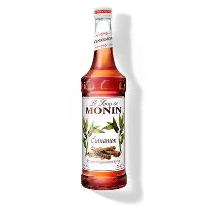 Jarabe para café Monin Cinnamon, botella de 750 ml