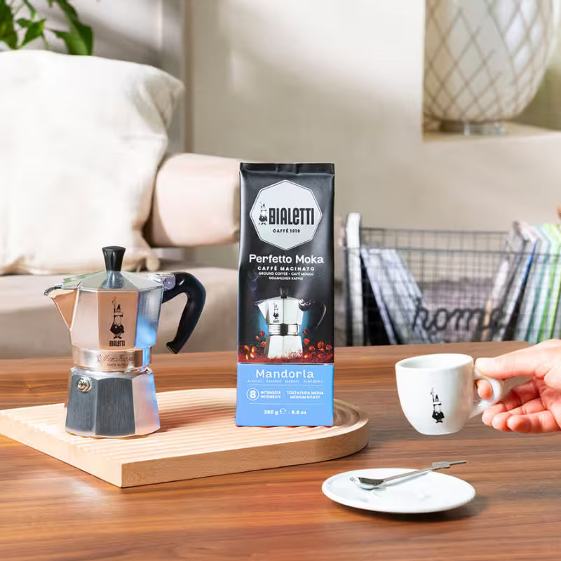 Café Molido Perfetto Moka Almendra 250grs Bialetti