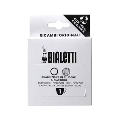 Repuesto Empaquetaduras y Filtro para Moka Bialetti Línea Aluminio
