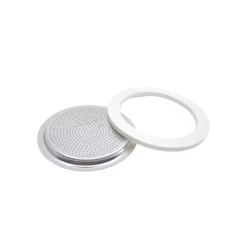Repuesto Empaquetaduras y Filtro para Moka Bialetti Línea Aluminio