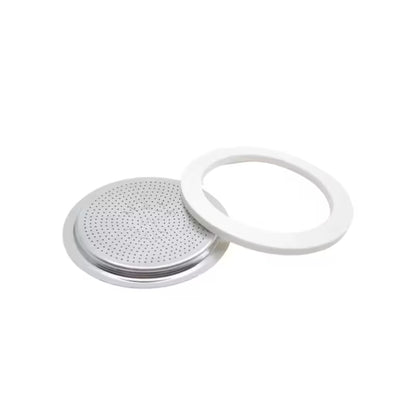 Repuesto Empaquetaduras y Filtro para Moka Bialetti Línea Aluminio