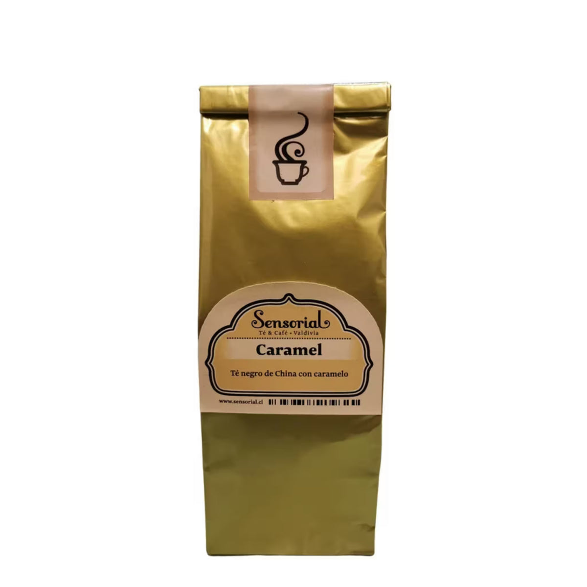 Bolsa de té negro gourmet Sensorial Caramel, 50 g