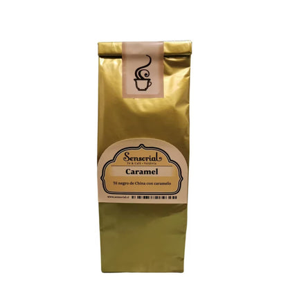 Bolsa de té negro gourmet Sensorial Caramel, 50 g