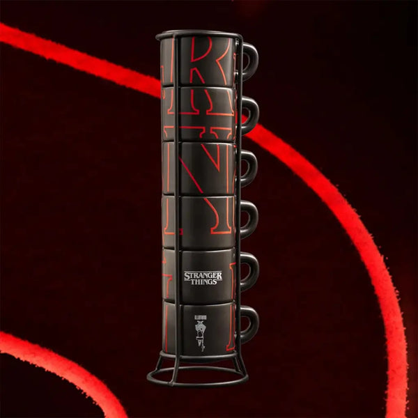 Set Tazas Apilables Stranger Things Bialetti