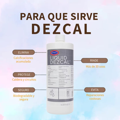 Descalcificador Urnex Dezcal Líquido – 1 Litro